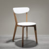 Minimalist Modern Design Solid Wood and MDF Dining Chair