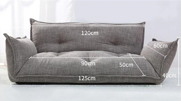 Japanese floor sofa dimensions