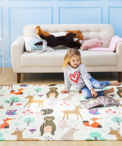 Children's Cartoon Folding Play Mat