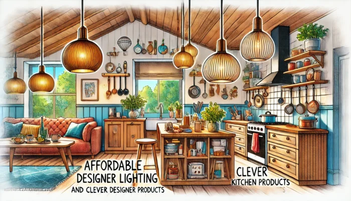 Affordable Designer Lighting and Clever Kitchen Products to Elevate Your Home
