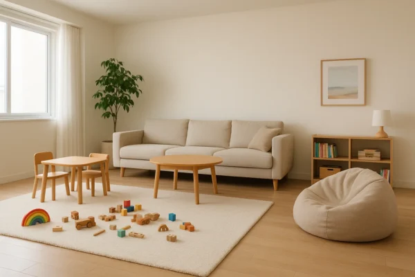 Layout and Style Ideas for a Kid-Friendly Minimalist Home